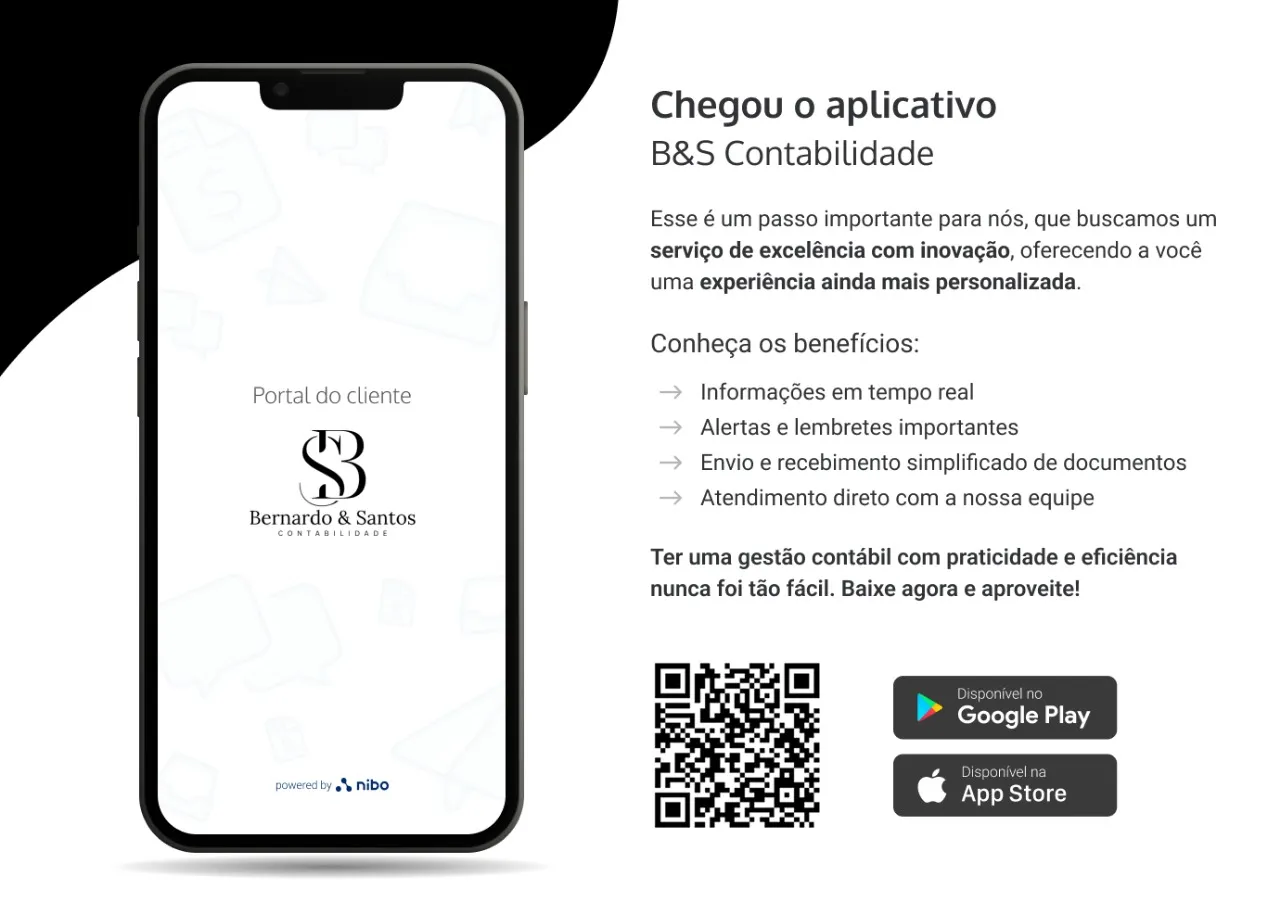 B&S UP App no celular